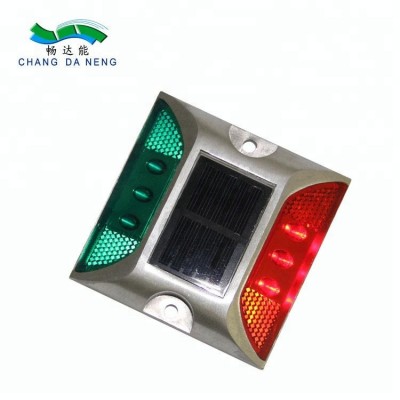 Aluminum alloy shell led solar road stud